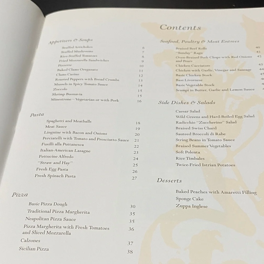 Lidia’s Italian-American Table Cookbook and Pasta Cookbook set